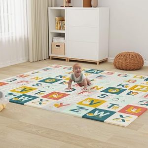 Read more about the article Dripex Foldable Baby Play Mat: Waterproof, Non-Toxic, and Educational